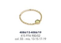 Anello Unoaerre Donna Batticuore in Oro Peridoto 415FFA9000200